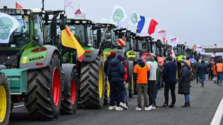احتجاجات المزارعين في أوروبا/فرانس برس