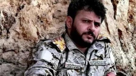 القيادي العسكري اليمني حسن بن جلال العبيدي في اليمن (إكس)