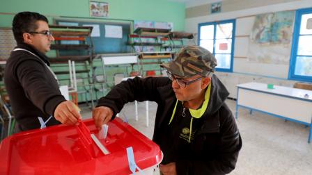 من الانتخابات المحلية في تونس، فبراير الماضي (Epa)