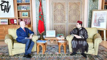 وزير الخارجية المغربي ناصر بوريطة يلتقي المبعوث الأممي إلى الصحراء (فيسبوك)