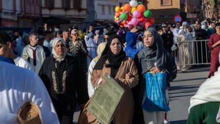 من أجواء عيد الفطر في المغرب (أبو آدم محمد/ الأناضول)