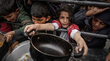 الجوع في غزة/الأناضول