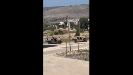 قوات الاحتلال تقتحم قرية دوما في نابلس شمالي الضفة (إكس)