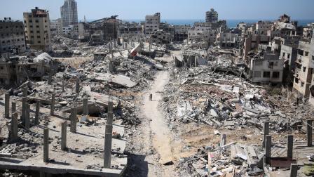 الحرب الإسرائيلية على غزة 3 أبريل 2024 (فرانس برس)