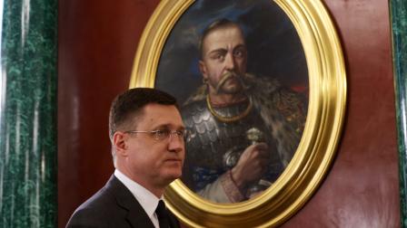 ألكسندر نوفاك في قصر الكرملين الكبير في موسكو، 23 مايو 2024 (Getty)