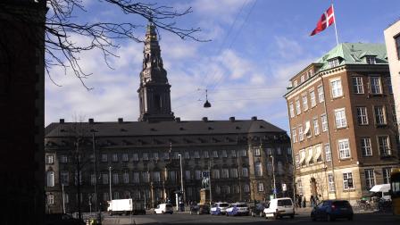 مبنى البرلمان الدنماركي، 11 مارس 2013 (Getty)