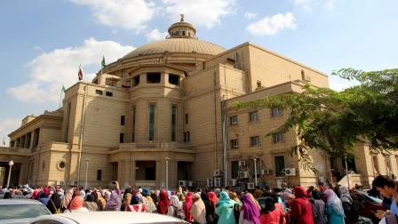 جامعة القاهرة أكبر جامعات مصر (الأناضول)