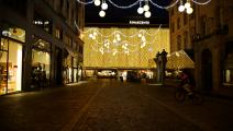 زينة الميلاد في تورين، إيطاليا (ألبرتو غندولفو/getty)