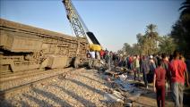 حادث قطاري مركز طهطا في محافظة سوهاج