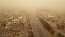 عاصفة ترابية تضرب العاصمة العراقية
