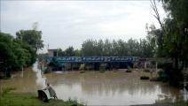 الفيضانات تغرق مساحات واسعة من أراضي باكستان