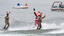 عيد الميلاد في فيرجينيا\PAUL J. RICHARDS/AFP