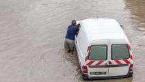 بعد أشهر من الجفاف.. هطول أمطار غزيرة في تونس