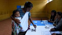 عملية اقتراع في غواتيمالا - مجتمع