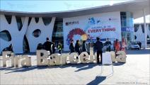 من أجواء الاستعدادات للمؤتمر العالمي للجوال 2016 ببرشلونة