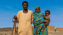 عائلة من البدو العرب في السودان - مجتمع