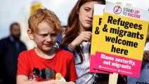وقفة احتجاجية.. آلاف البريطانيين يطالبون بمساعدة أطفال مخيم "كاليه"