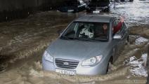 العاصمة الأردنية عمان تغرق في مياه الأمطار